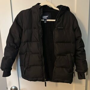 Boys size 8 Lands End winter coat